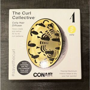 Conair Curl Collective Coily‎ Hair Diffuser ((For The Curl Collective Dryer))